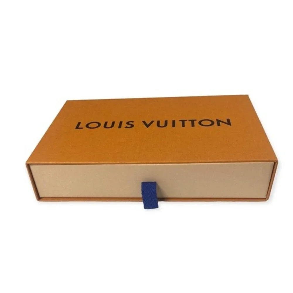 Louis Vuitton Authentic Slide Open Small Empty Gift Box with Ribbon